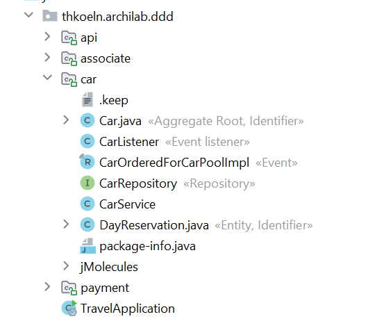 Not ideal module structure